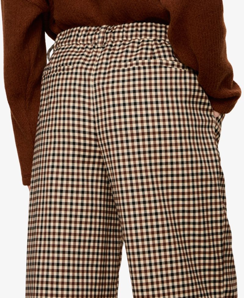 Women's Eloise Mid-Rise Wide-Leg Trouser