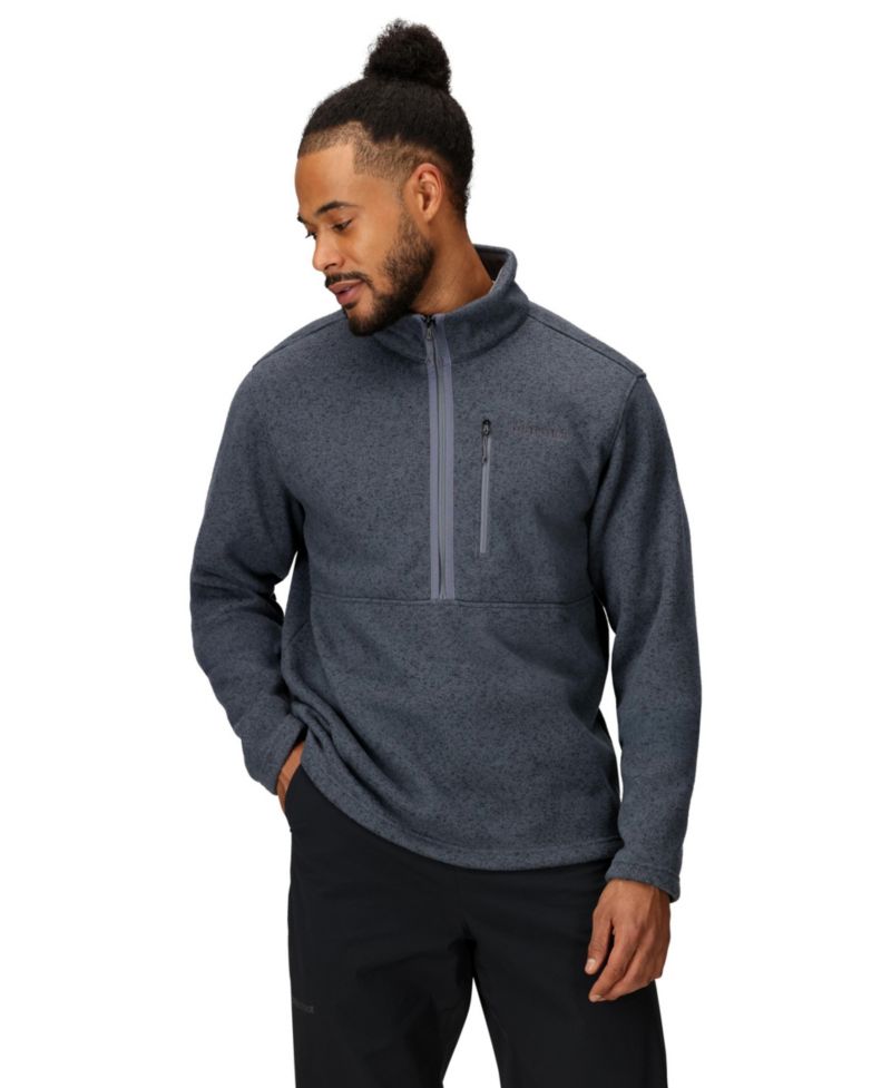 Men's Drop Line Half-Zip Sweatshirt
