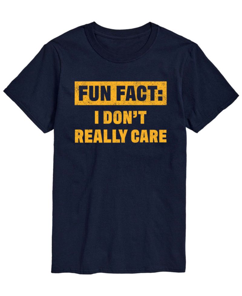 Men's Don't Really Care Short-Sleeve Graphic T-Shirt