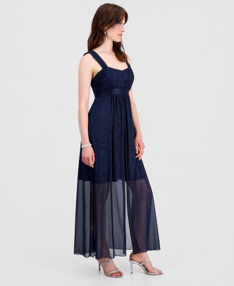 Women's Sweetheart-Neck High-Low Cocktail Dress