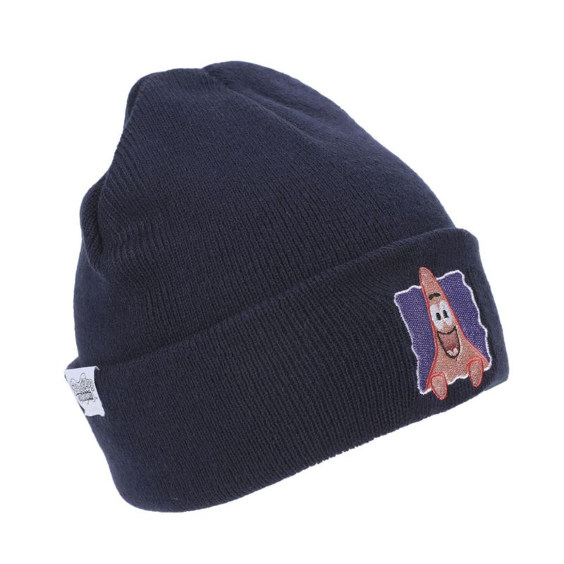 Men's Patrick Embroidery Acrylic Knit Standard Cuff Beanie