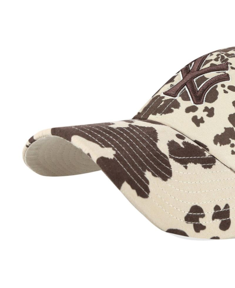 Women's Natural New York Yankees Bessie Clean Up Adjustable Hat