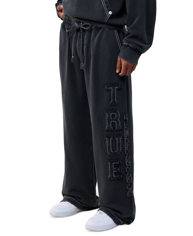 Men's Applique Big T Baggy Pants