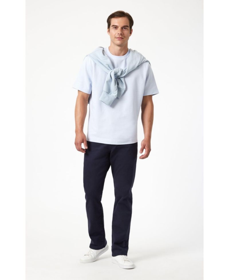 Men's Mavi Matt Relaxed Straight Leg In Dark Navy Casual Twill