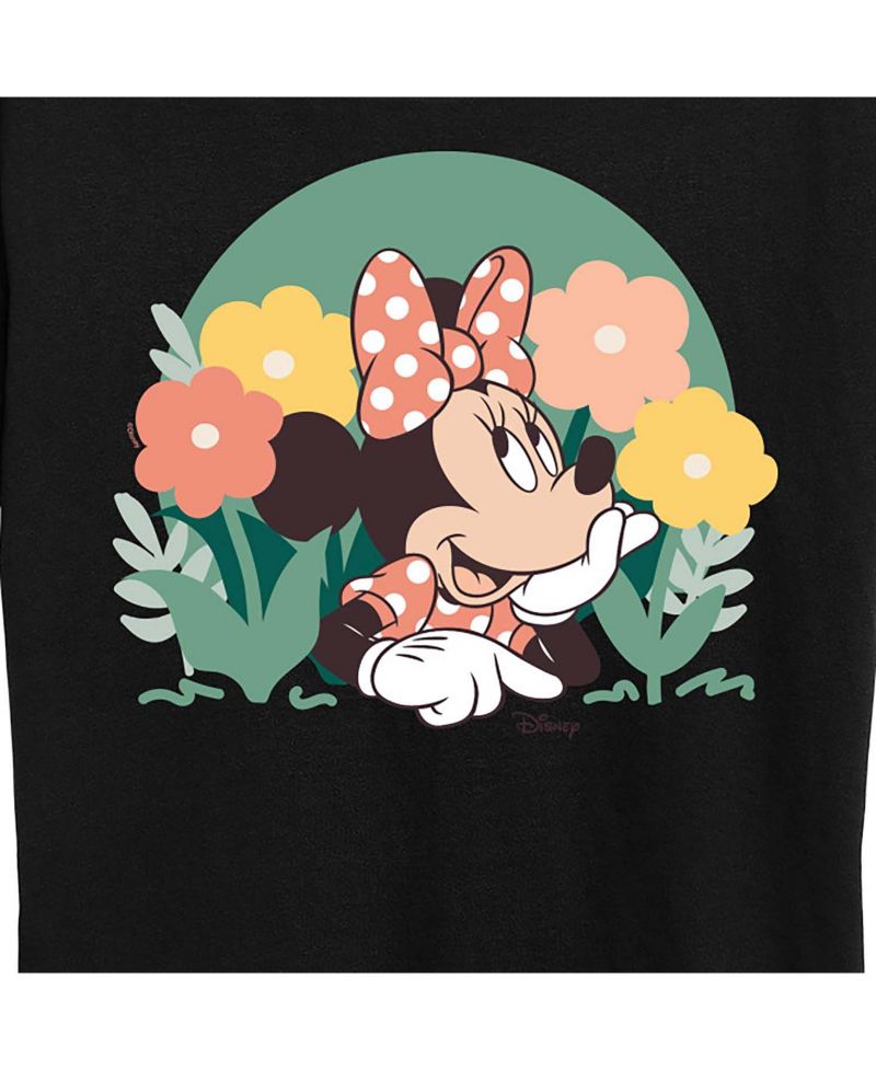 Trendy Plus Size Disney Minnie Mouse Earth Day Graphic T-shirt