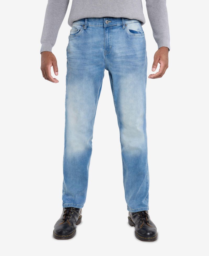 Men's Pieced Pockets Slim Fit Jeans