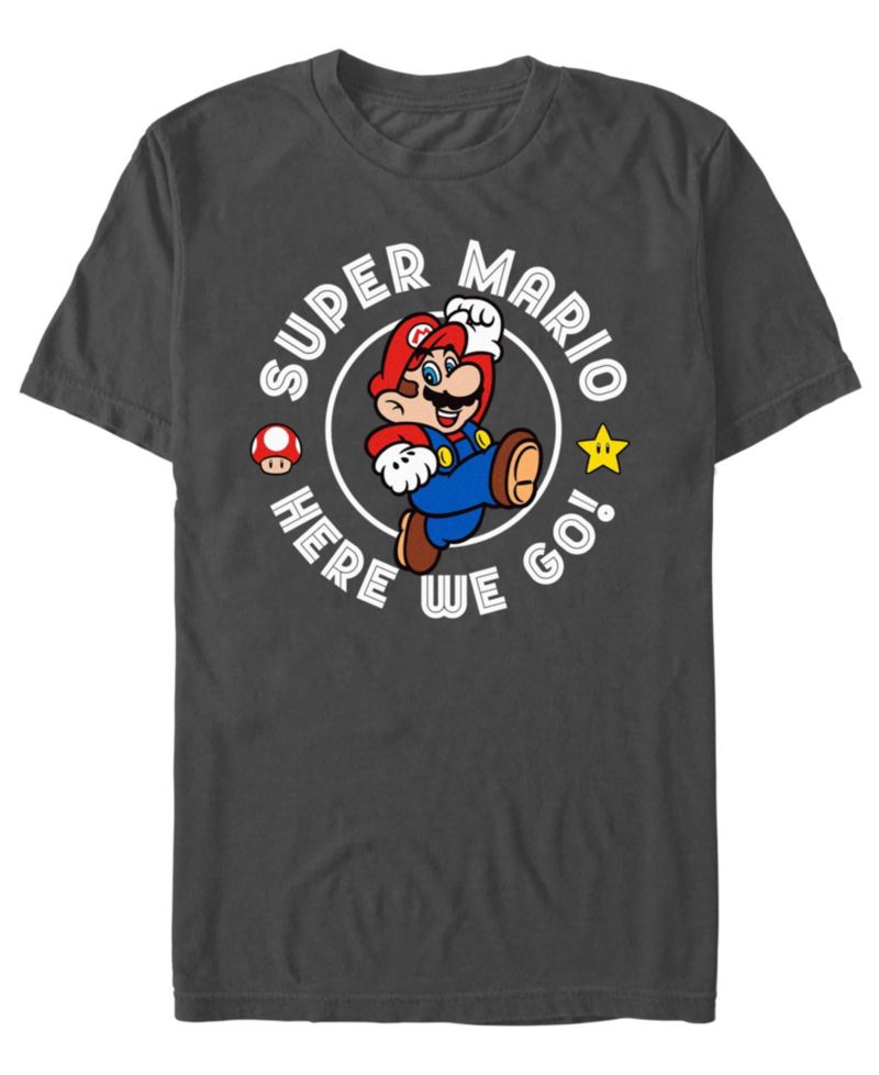 Men's Nintendo Here We Go T-Shirt
