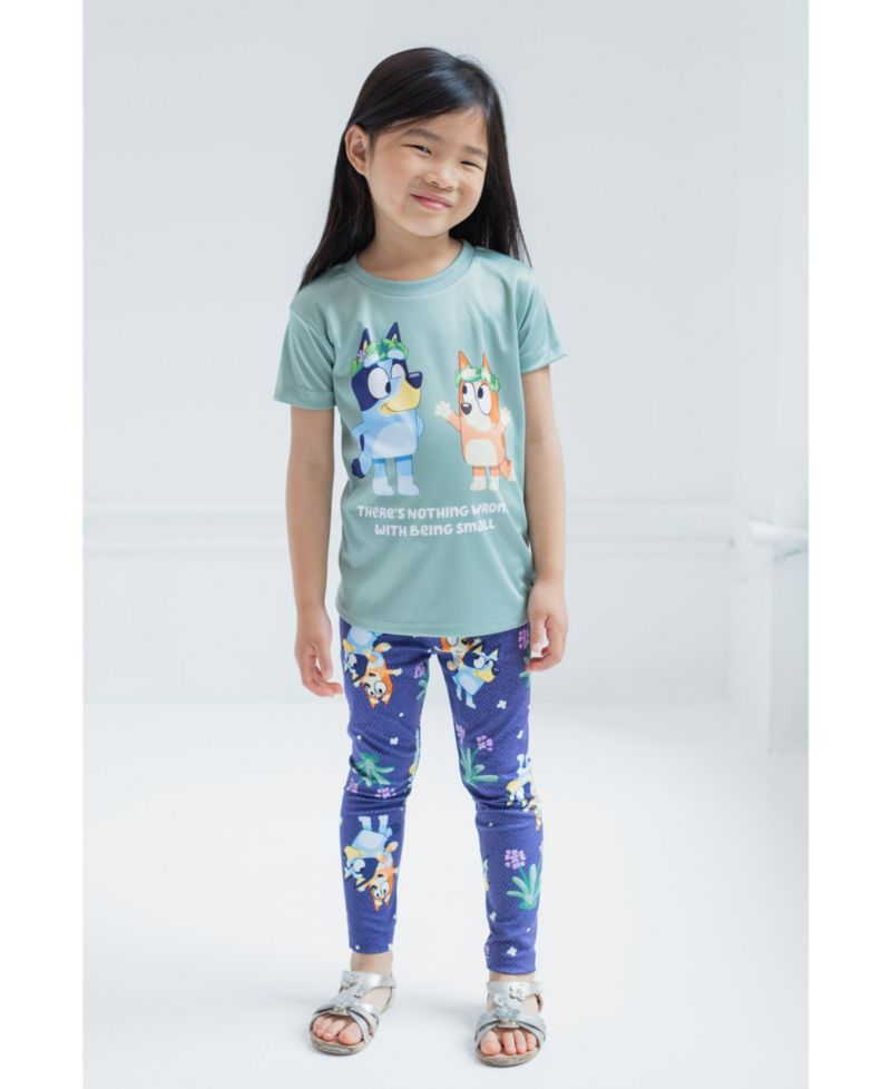 Girls T-Shirt and Leggings Outfit Set