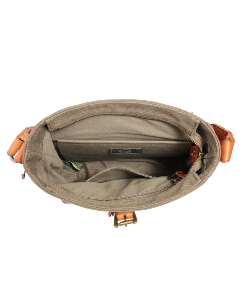 Redwood Canvas Crossbody Bag