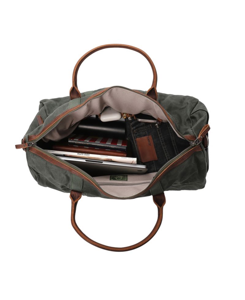 Hillside Bee-Wax Canvas Duffel Bag