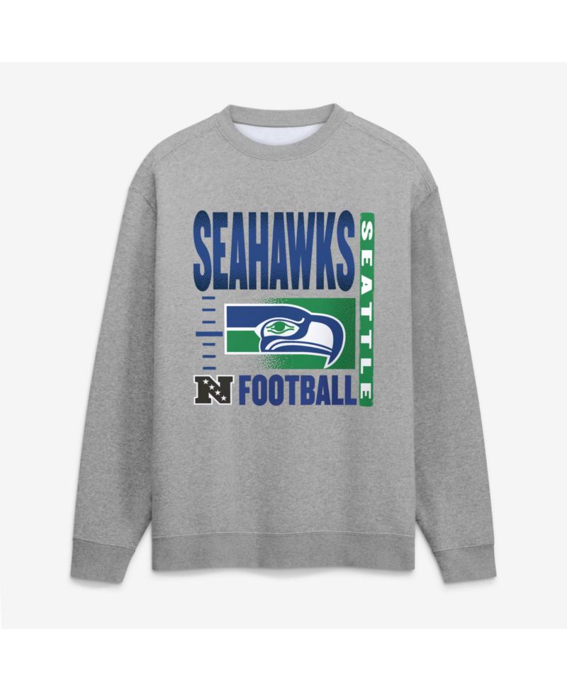 Men's Steel Seattle Seahawks Classic Legacy Fleece Sweatshirt
