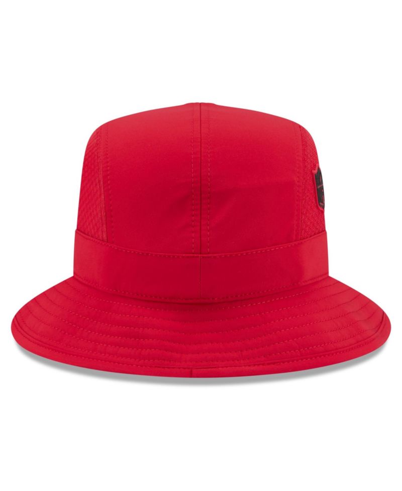Men's Scarlet San Francisco 49ers 2026 Sideline Bucket Hat