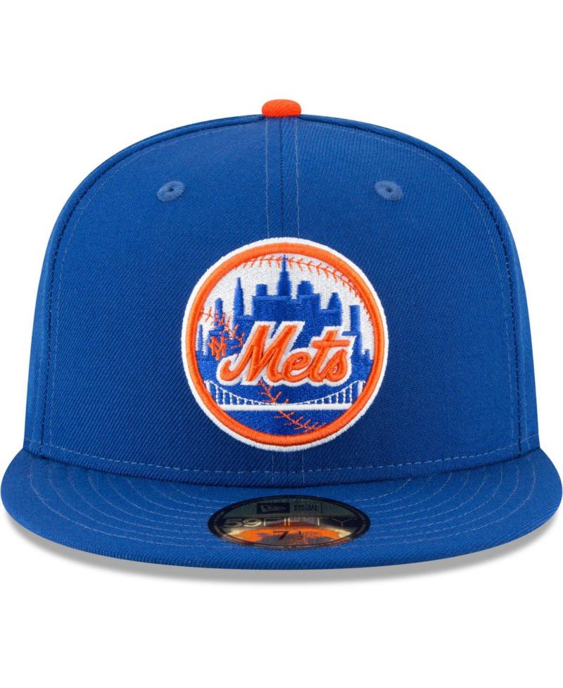 Men's Blue New York Mets Cooperstown Collection Wool 59FIFTY Fitted Hat