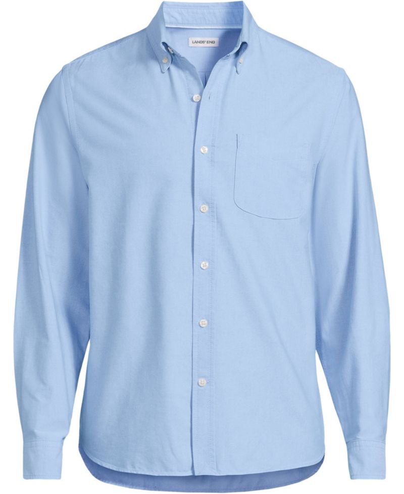 Men's Long Sleeve Easy Fit Sail Rigger Oxford Shirt