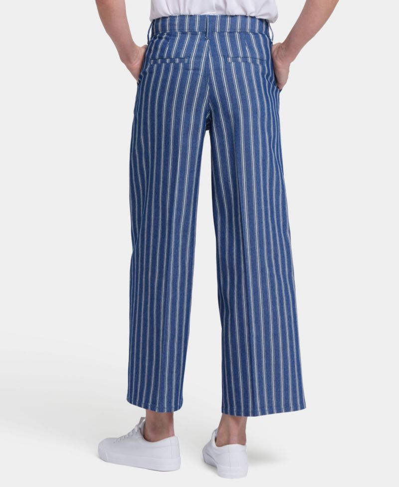Women's Mona Wide Leg Trouser Ankle Jeans