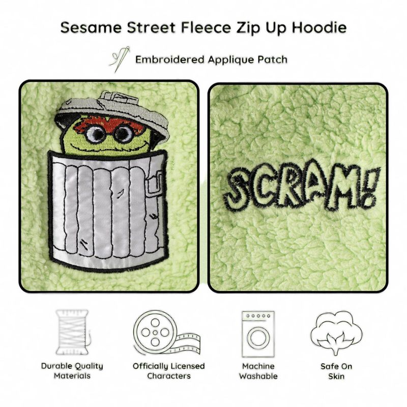 Toddler (2T-5T) Zip Up Costume Hoodie