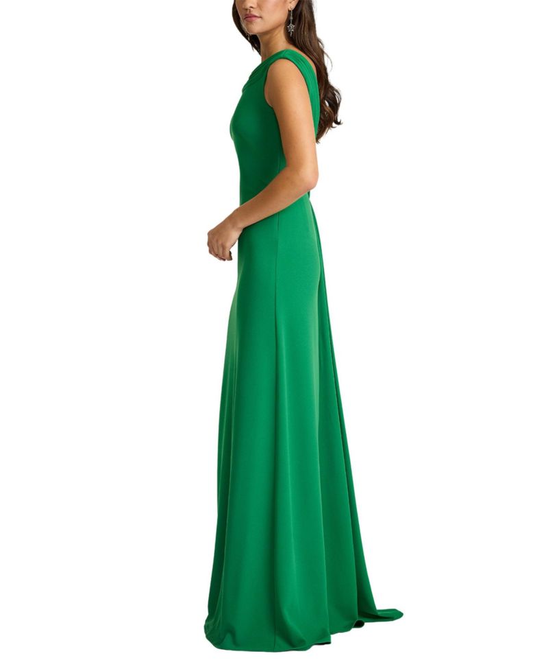 Women's Plaza Drape Back Gown