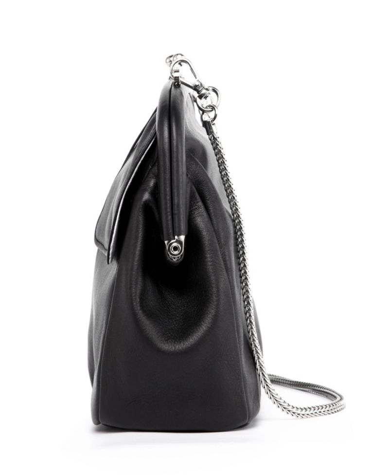 Women's Genuine Leather Pac Shell Crossbody