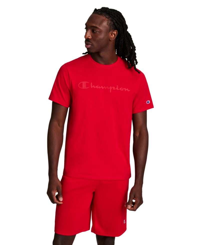 Men's Classic Graphic Tonal Script Logo T-Shirt