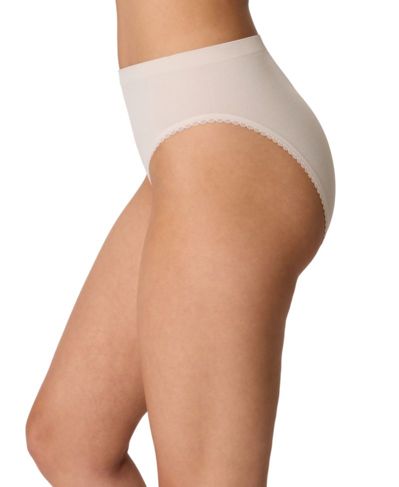 Women's Seamless High-Cut Brief Panty, DMSMLC