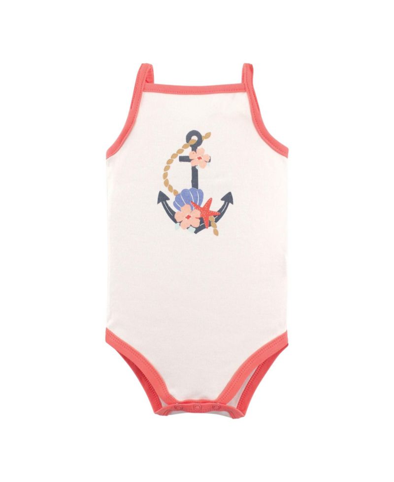 Baby Girls Hudson Cotton Sleeveless Bodysuits