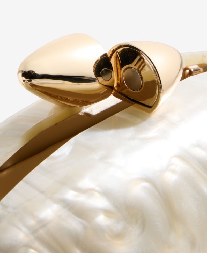 Acrylic Shell Clutch
