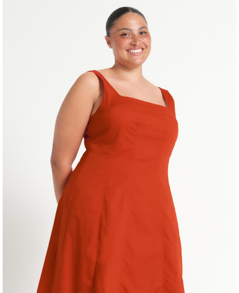 Women's Rohana A-Line Cotton Summer Mini Dress
