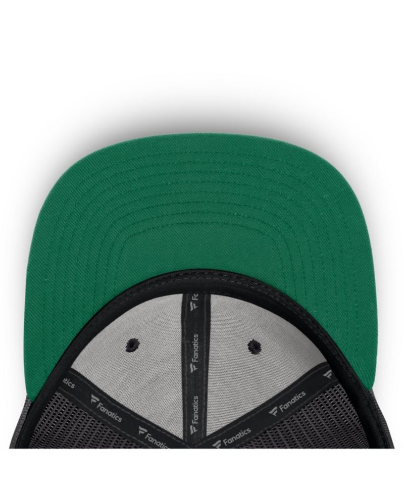 Men's Black Dallas Stars Fundamental Limits Trucker Adjustable Hat