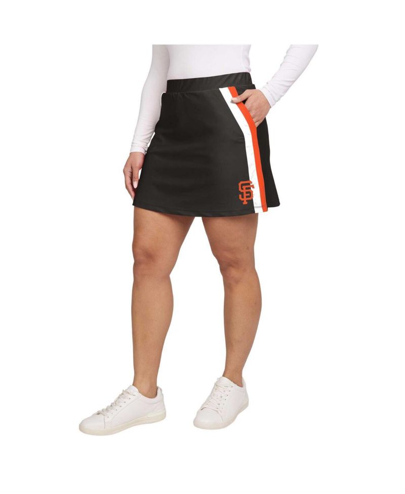Women's Black San Francisco Giants Stripes Skirt