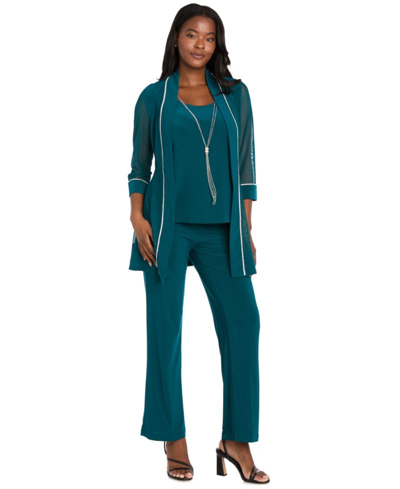 Women's Layered-Look Top & Pants
