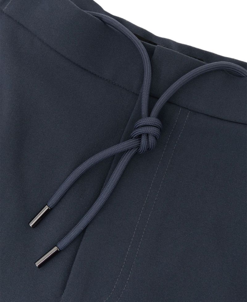 Men's Deck Slim-Fit Drawstring Stretch Chino Shorts