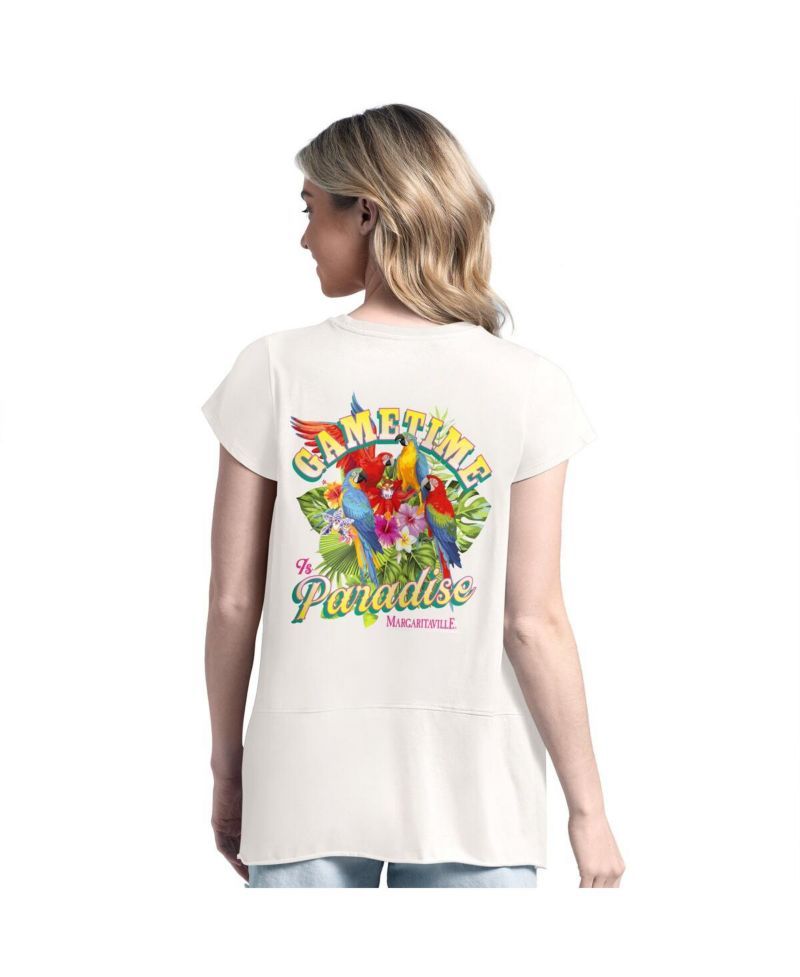 Women's Green Philadelphia Eagles Gametime Is Paradise T-Shirt