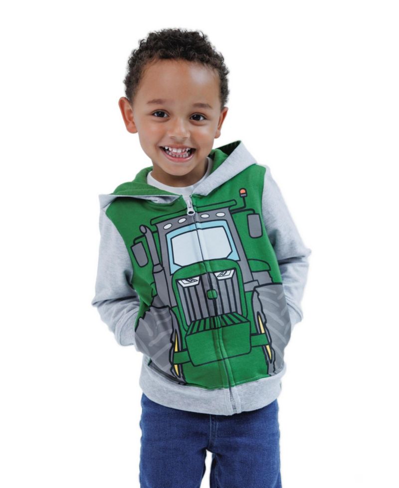 Boys' 4-20 Full-Zip Fleece Hoodie