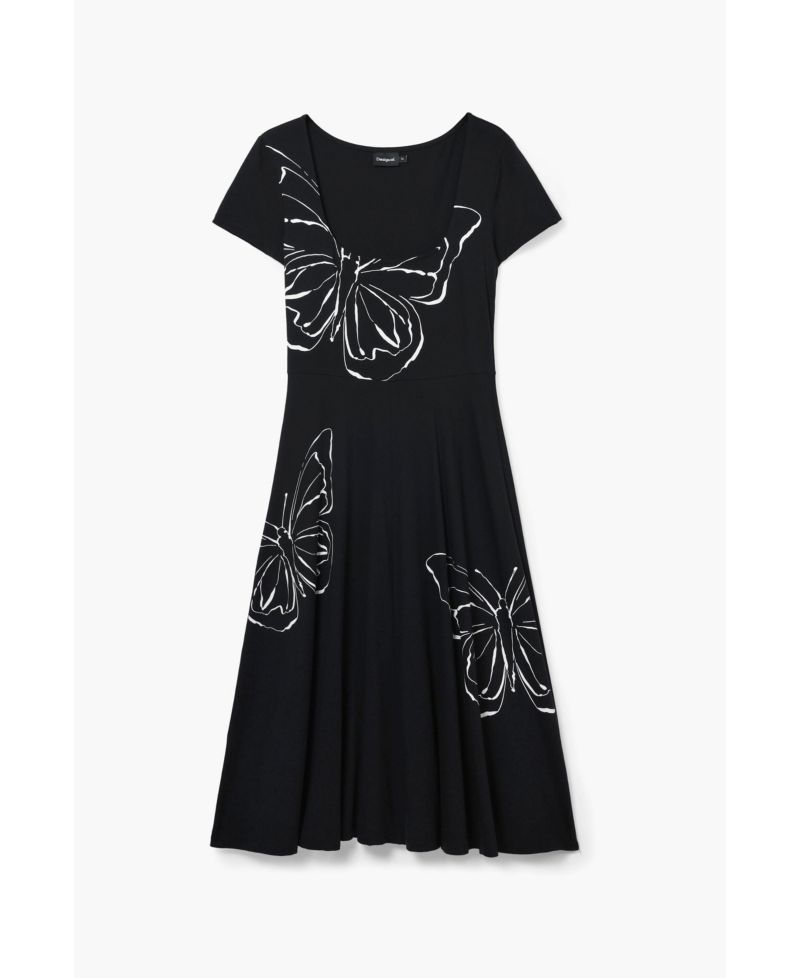 Women's Butterfly midi dress