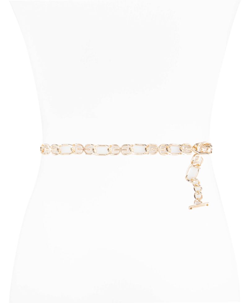 Women's Double-E Logo Chain Dress Belt