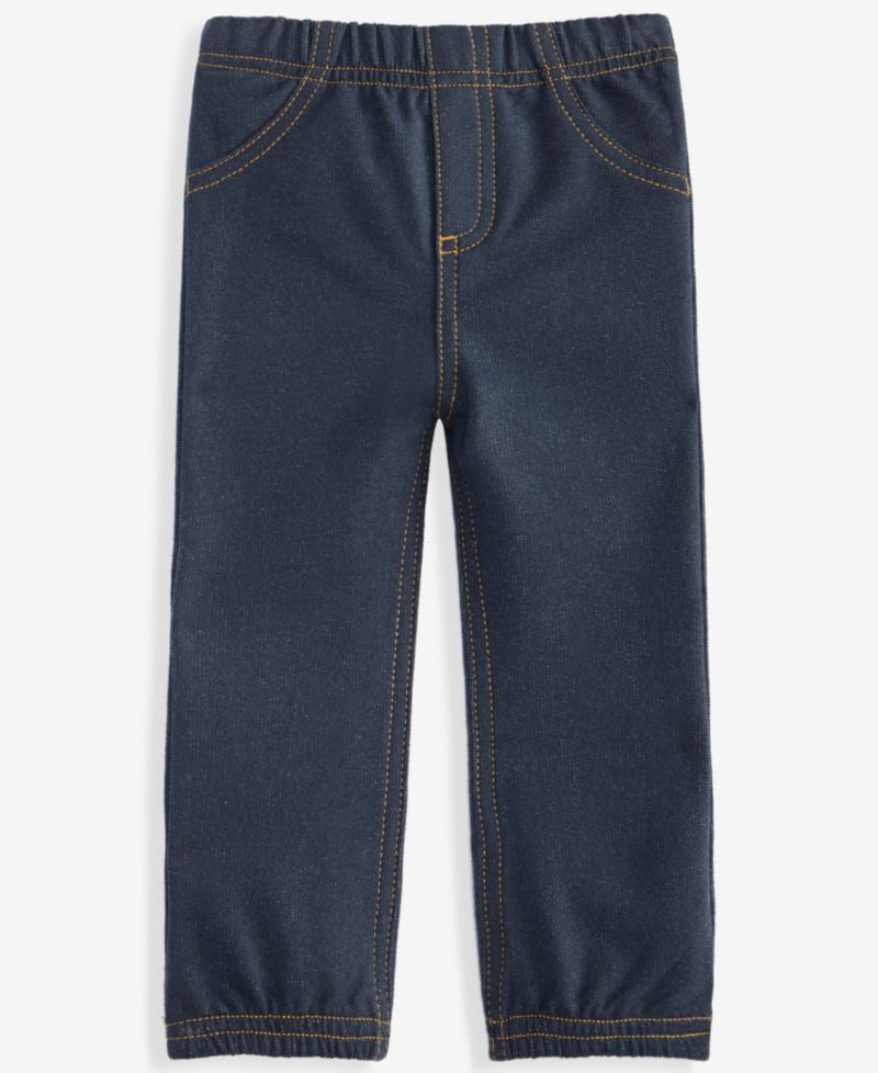 Baby Boys' Mix & Match Knit Denim Jogger Pants