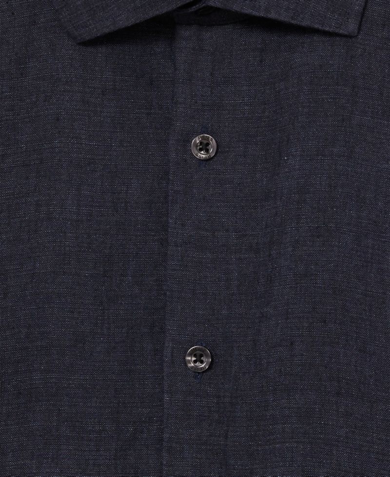 Men's Holiday Linen Short Sleeve Shirt