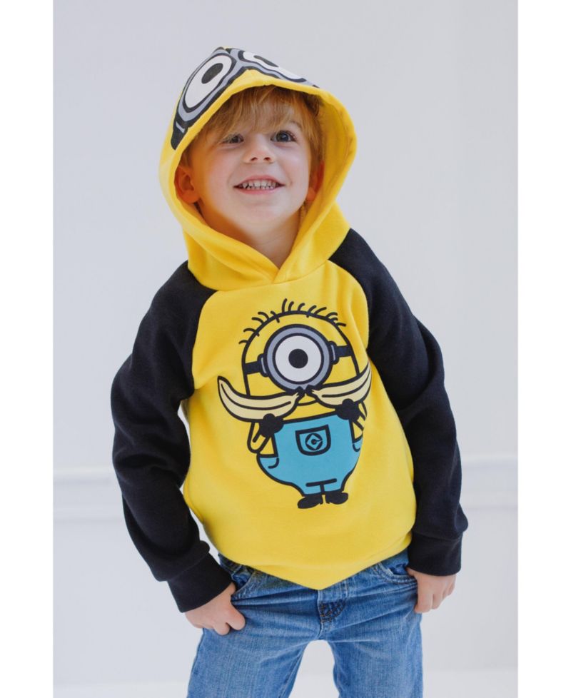 Minions Fleece Pullover Hoodie Toddler |Child Boys