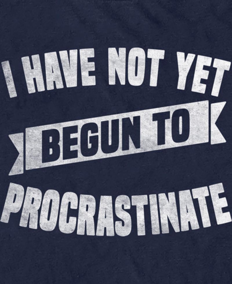 Men's Procrastinate Short-Sleeve T-Shirt