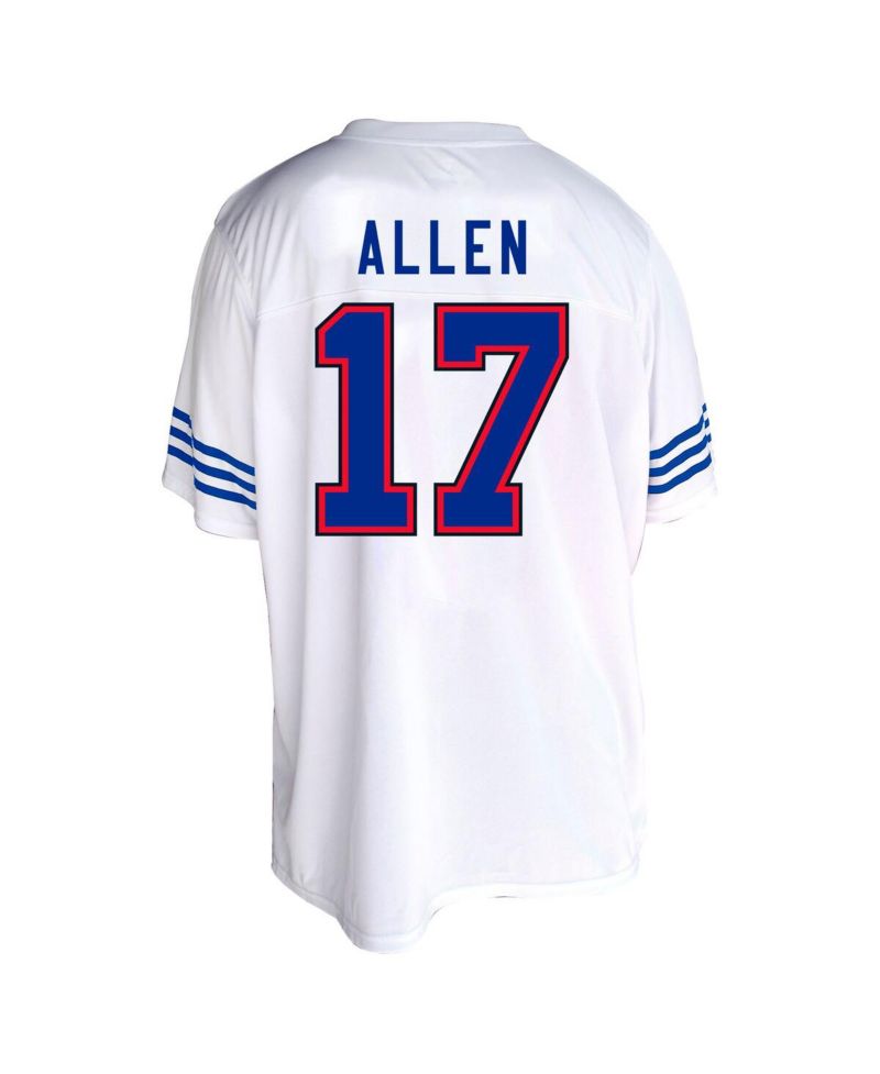 Women's Josh Allen White Buffalo Bills Plus Size Fashion Jersey