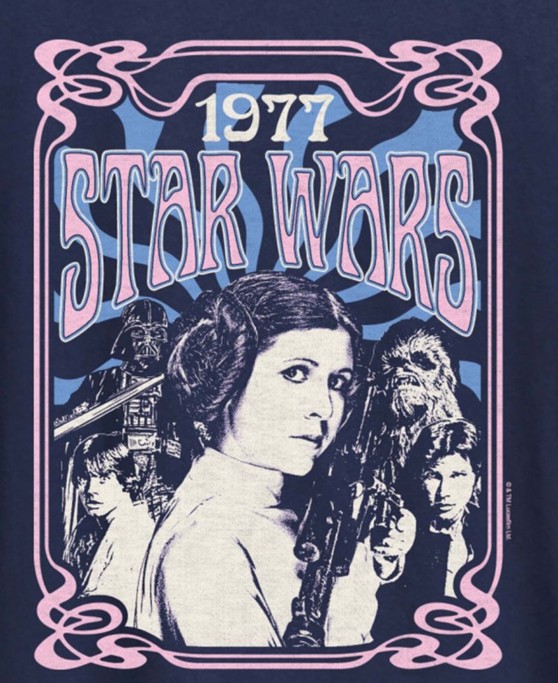 Plus Size Star Wars 70s Princess Leia Graphic T-Shirt