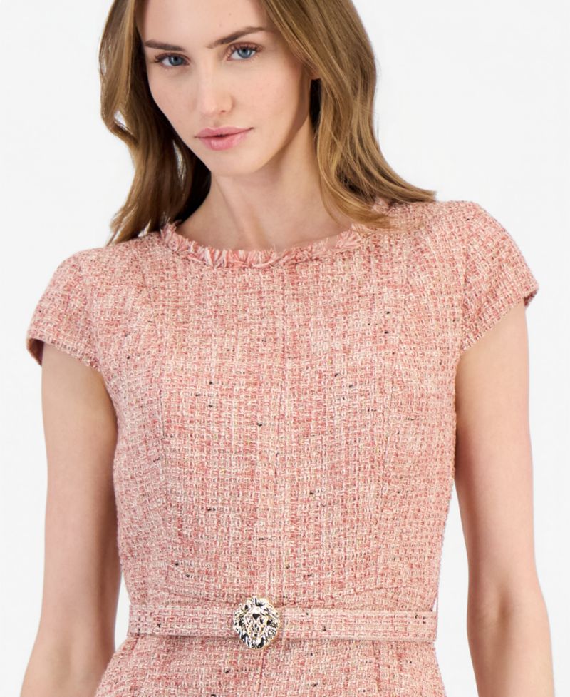 Women's Heritage Tweed Tiered Midi Dress