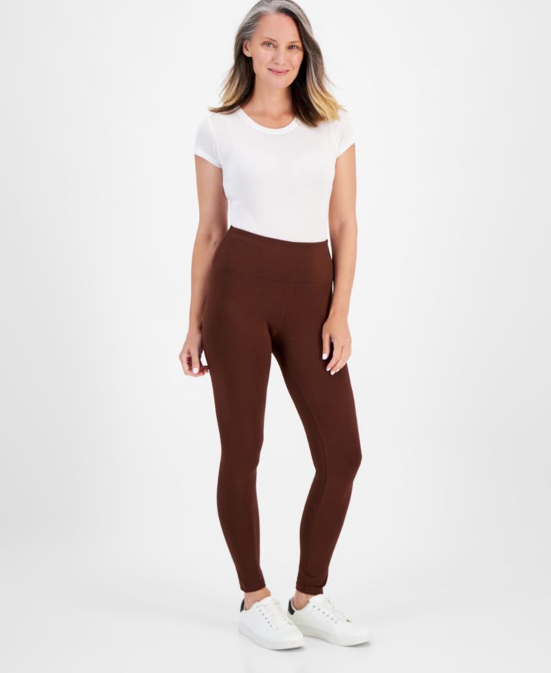 Petite High-Rise Basic Leggings