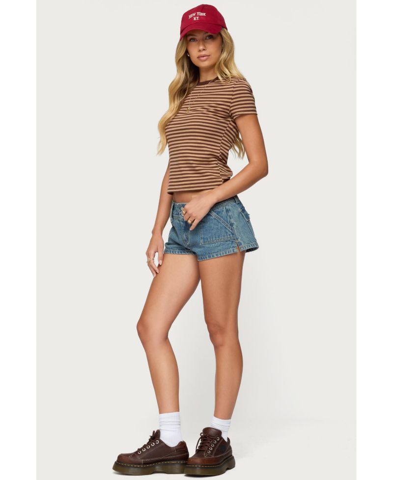 Women's Keinan Low Rise Denim Shorts