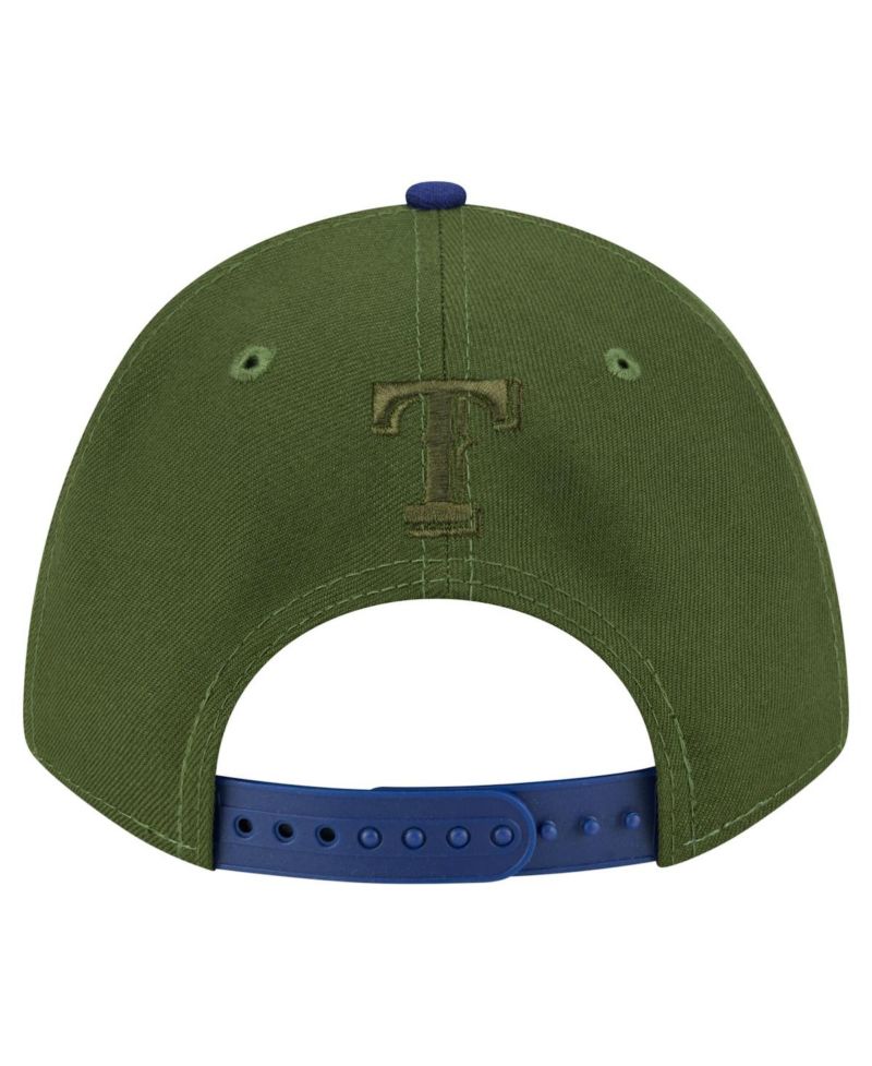 Men's Dark Green Texas Rangers City Feature 9Forty A-Frame Adjustable Hat