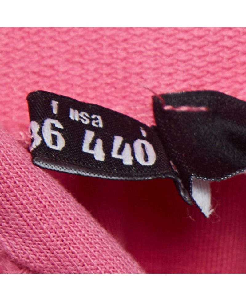 Women's Pink Crystal Embellished Cotton Hoodie