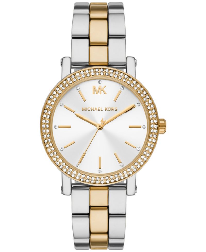 Women's Corey Three-Hand Two-Tone Stainless Steel Watch 38mm