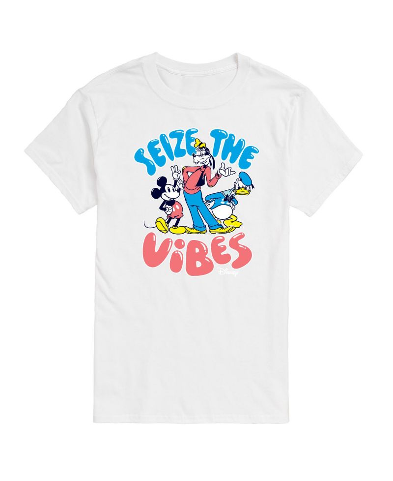 Men's Disney Seize The Vibes Short Sleeve Tee