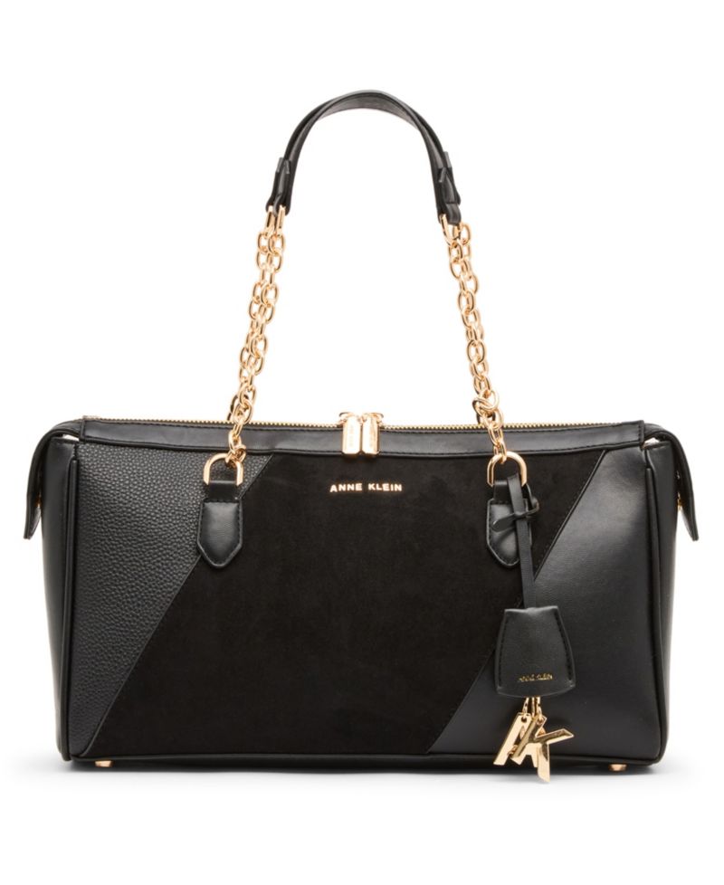 Convertible Strap Medium Satchel Handbag