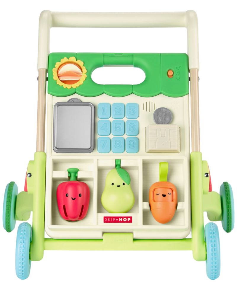 Baby Boys' and Baby Girls' Farmstand 5-in-1 Grow Along Activity Walker Baby Toy